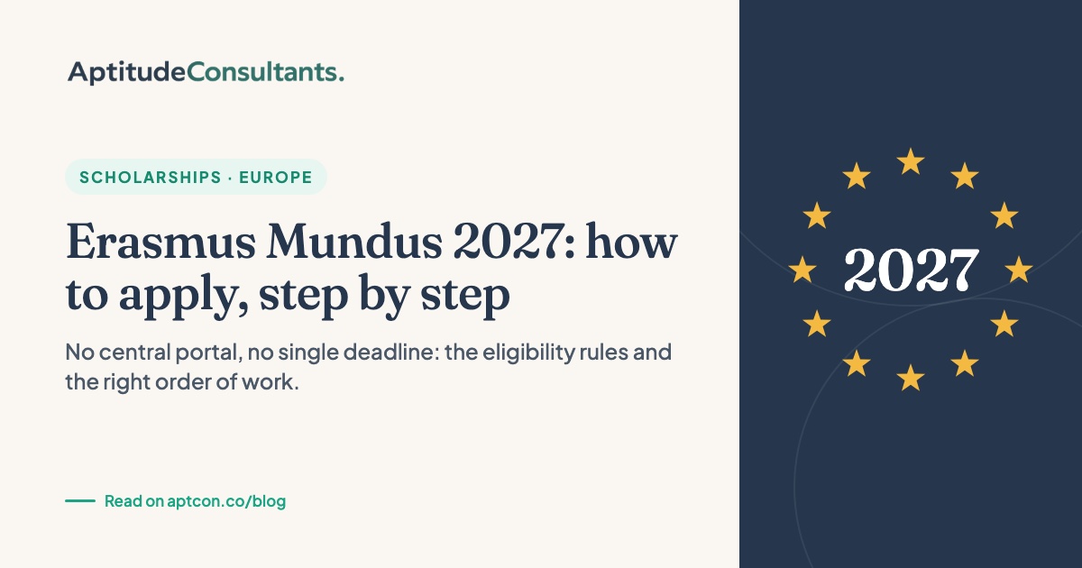 Erasmus Mundus 2027: How to Apply for a Fully Funded Master's in Europe, Step by Step